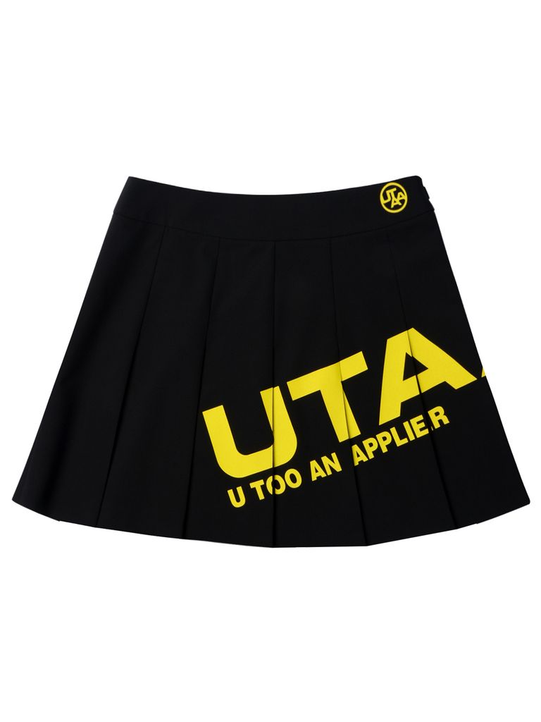 UTAA Logo Bounce Short Skirt : Women's Black