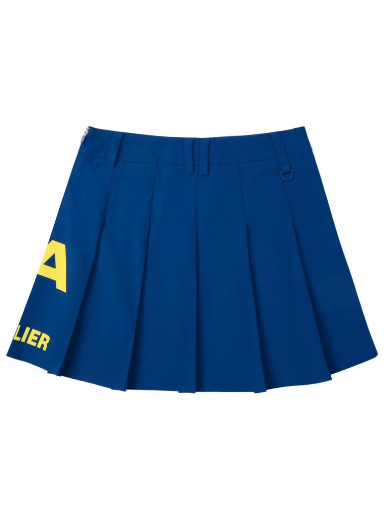 UTAA Brie Big Logo Symbol Short Skirt : Women's Blue