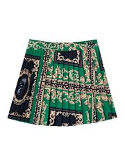 UTAA Blend Buckingham Short Skirt : Women's Green