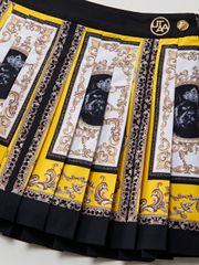 UTAA Ducat Baroque Black Line Skirt : Yellow