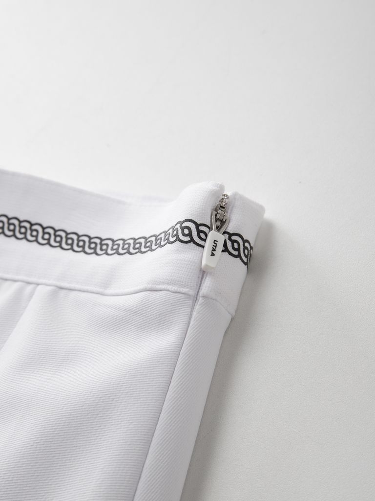 UTAA Scudo Panther Flare Skirt : Women's White