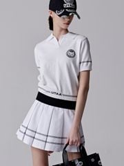 UTAA Scudo Panther Flare Skirt : Women's White