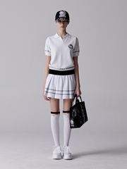 UTAA Scudo Panther Flare Skirt : Women's White