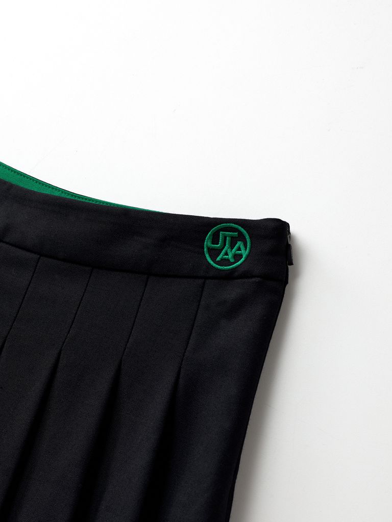 UTAA Putt Knit Flare Skirt : Women's Black