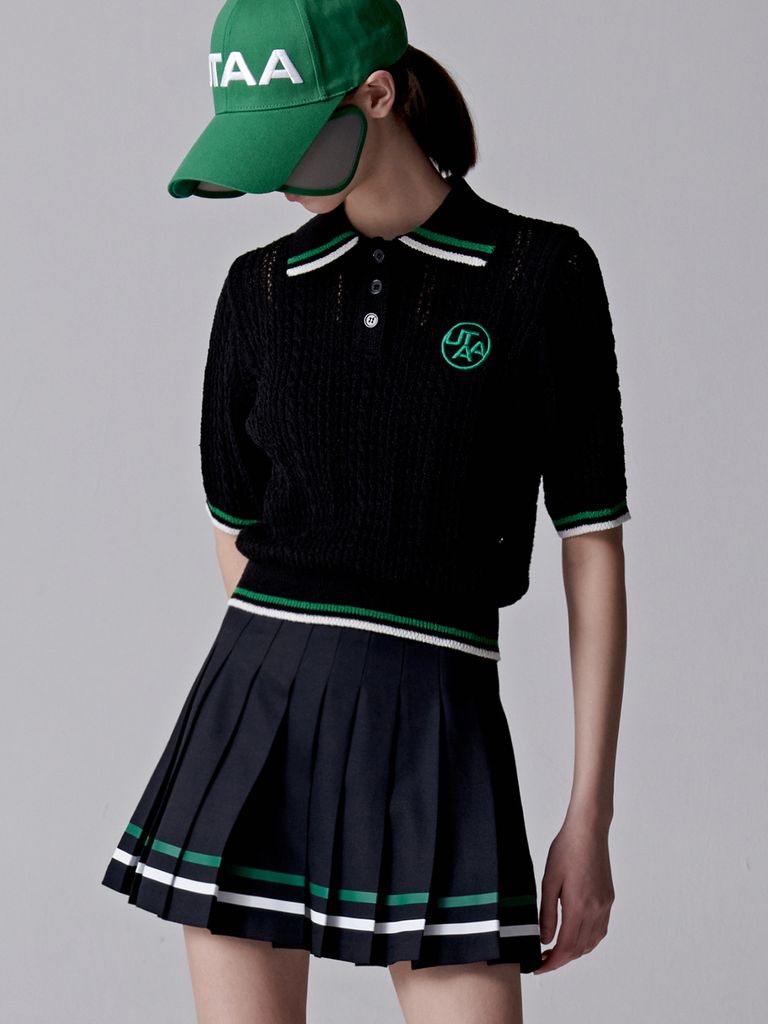 UTAA Putt Knit Flare Skirt : Women's Black