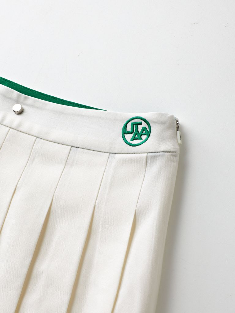 UTAA Putt Knit Flare Skirt : Women's White