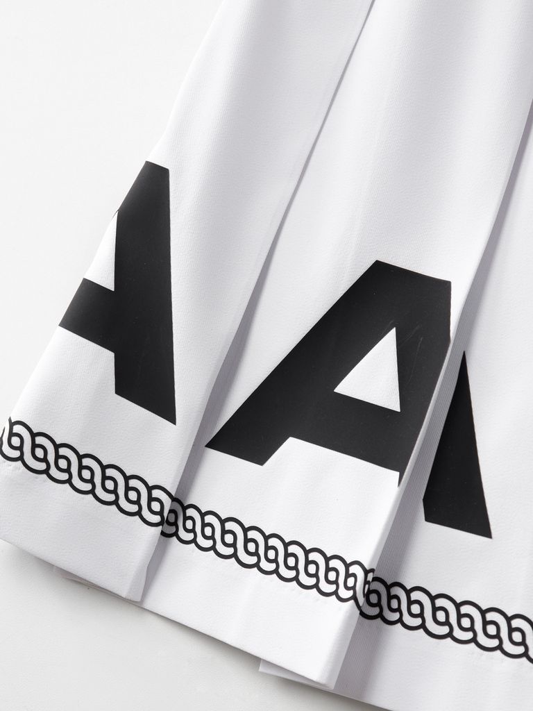 UTAA Logo Scudo Pattern Short Skirt : Women's White