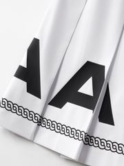 UTAA Logo Scudo Pattern Short Skirt : Women's White