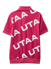 UTAA Logo Wave Polo Shirts : Women's Pink