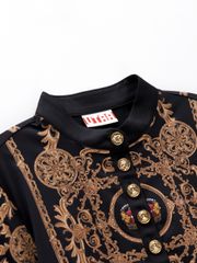 UTAA Emperor Crown Baroque PK T-shirts : Black
