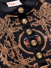 UTAA Emperor Crown Baroque PK T-shirts : Black