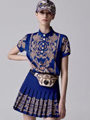 UTAA Emperor Crown Baroque PK T-shirts : Blue