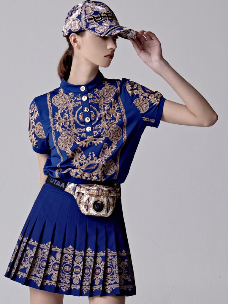 UTAA Emperor Crown Baroque PK T-shirts : Blue