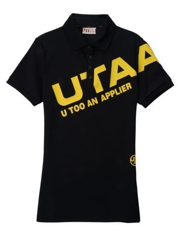 UTAA Logo Bounce PK T-Shirts : Women's Black