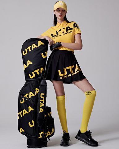 UTAA Logo Bounce PK T-Shirts : Women's Yellow