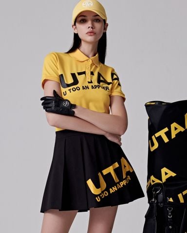 UTAA Logo Bounce PK T-Shirts : Women's Yellow