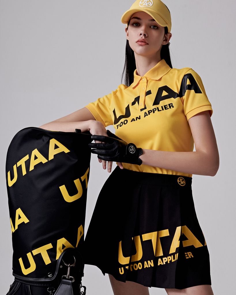 UTAA Logo Bounce PK T-Shirts : Women's Yellow