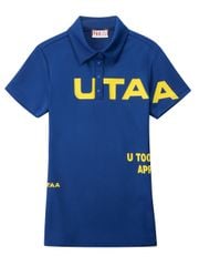 UTAA Brie Big Logo Symbol PK T-Shirts : Women's Blue