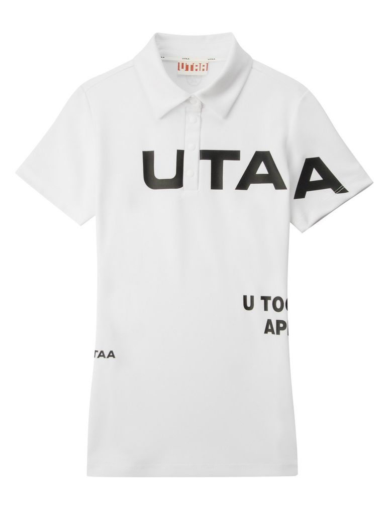 UTAA Brie Big Logo Symbol PK T-Shirts : Women's White