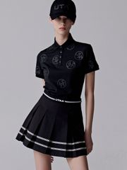 UTAA Logo Drop PK T-Shirts : Women's Black