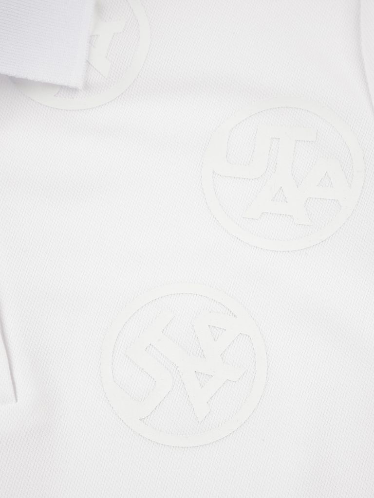 UTAA Logo Drop PK T-Shirts : Women's White