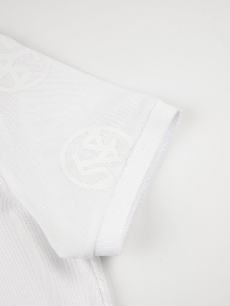 UTAA Logo Drop PK T-Shirts : Women's White