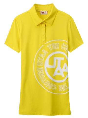 UTAA Symbol Logo T-Shirts : Women's Yellow