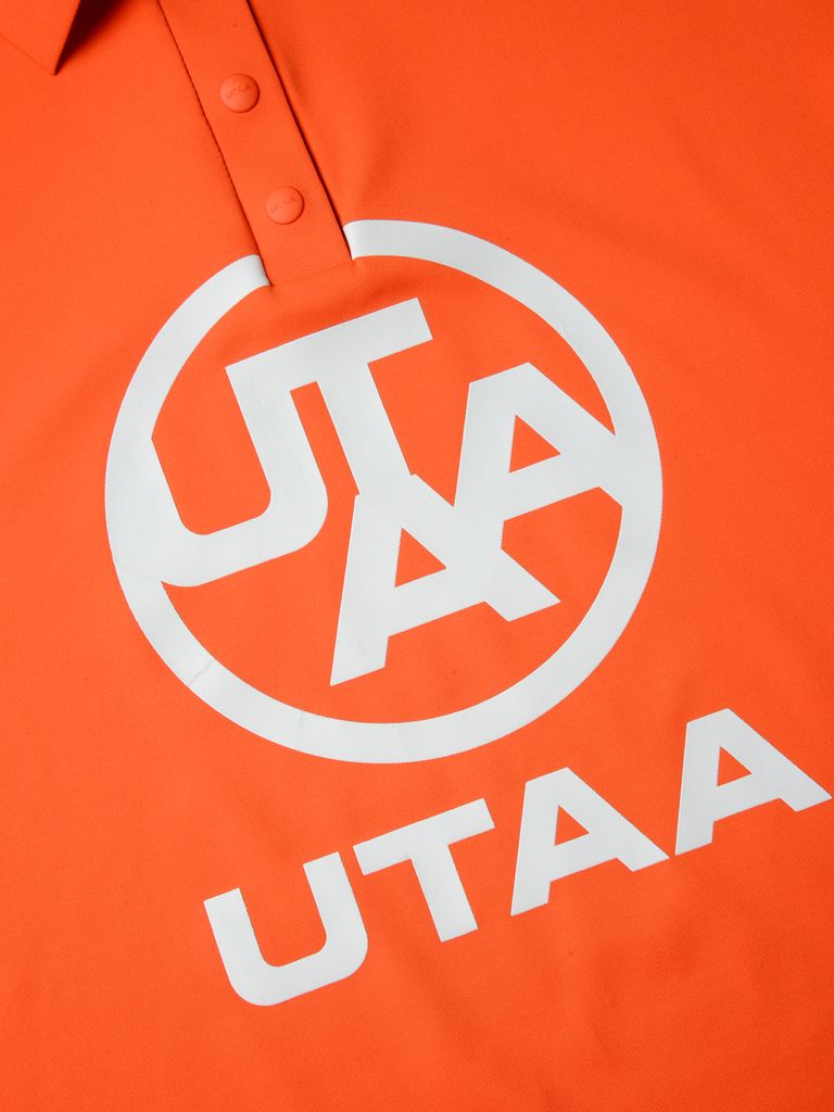 UTAA Logo Emblem PK T-Shirts : Women's Orange