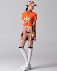 UTAA Logo Emblem PK T-Shirts : Women's Orange