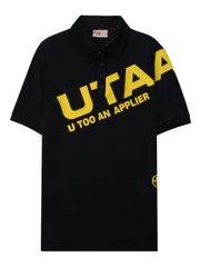 UTAA Logo Bounce PK T-Shirts: Black