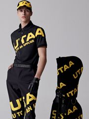 UTAA Logo Bounce PK T-Shirts: Black