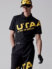 UTAA Logo Bounce PK T-Shirts: Black