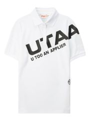 UTAA Logo Bounce PK T-Shirts: White