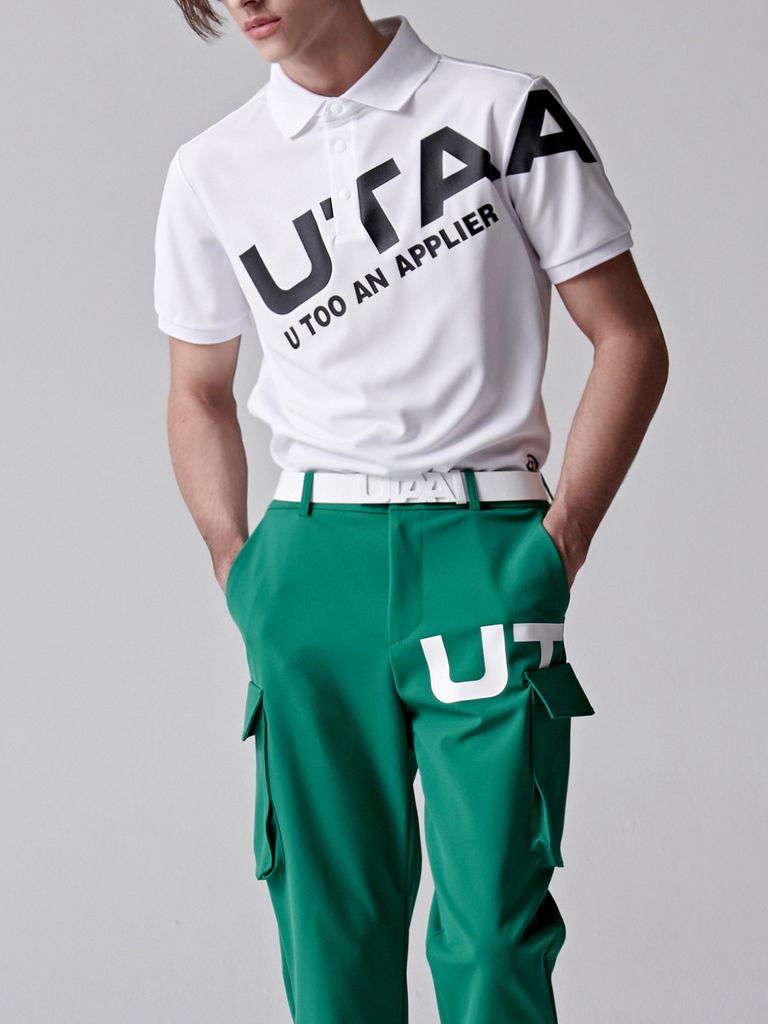 UTAA Logo Bounce PK T-Shirts: White