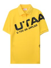 UTAA Logo Bounce PK T-Shirts: Yellow