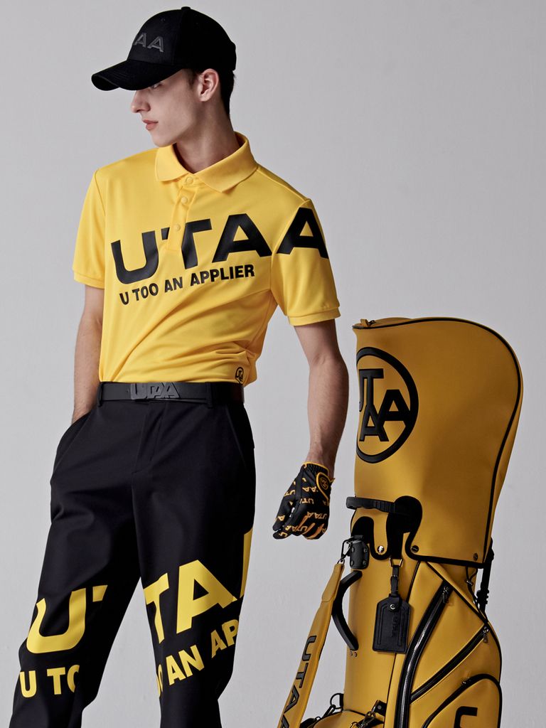 UTAA Logo Bounce PK T-Shirts: Yellow