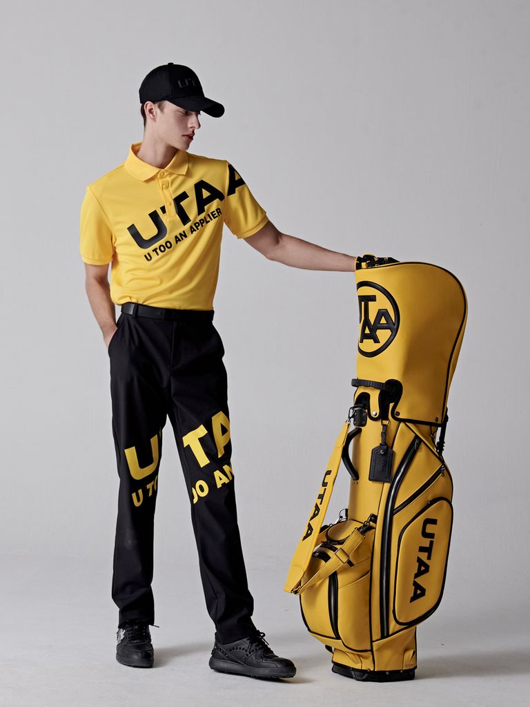 UTAA Logo Bounce PK T-Shirts: Yellow