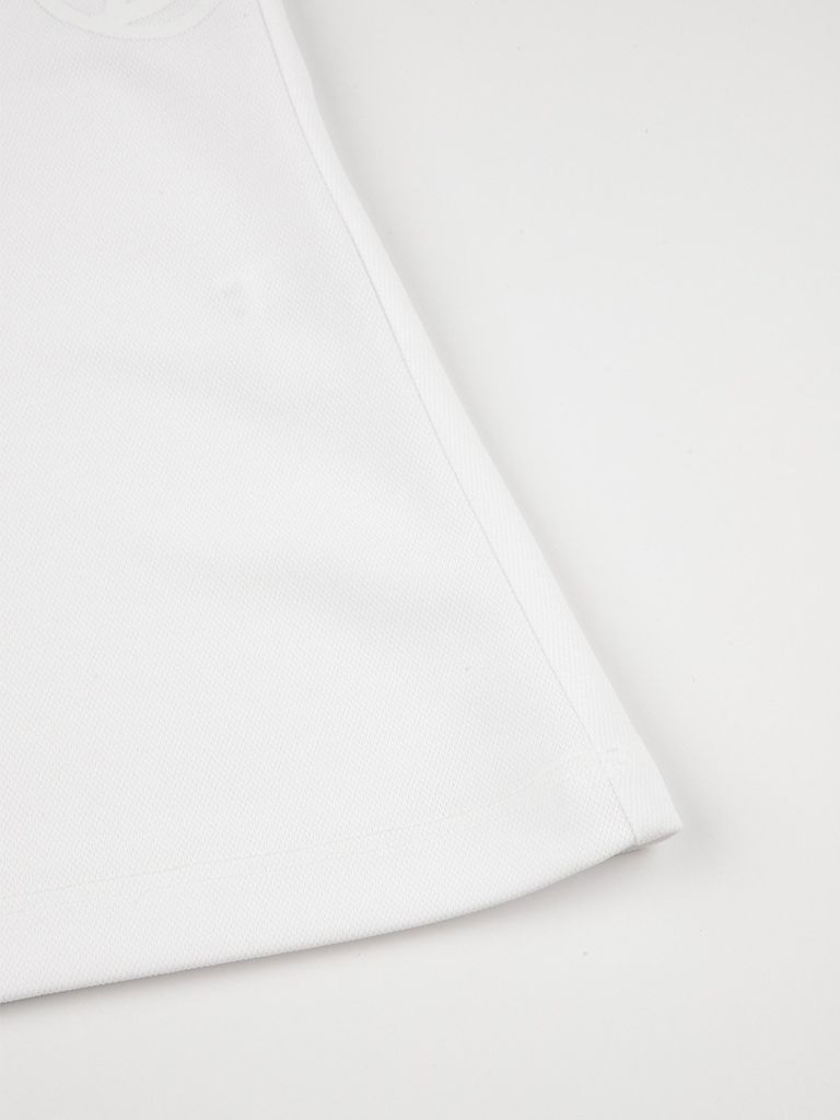 UTAA Logo Drop PK T-Shirts : Men's White