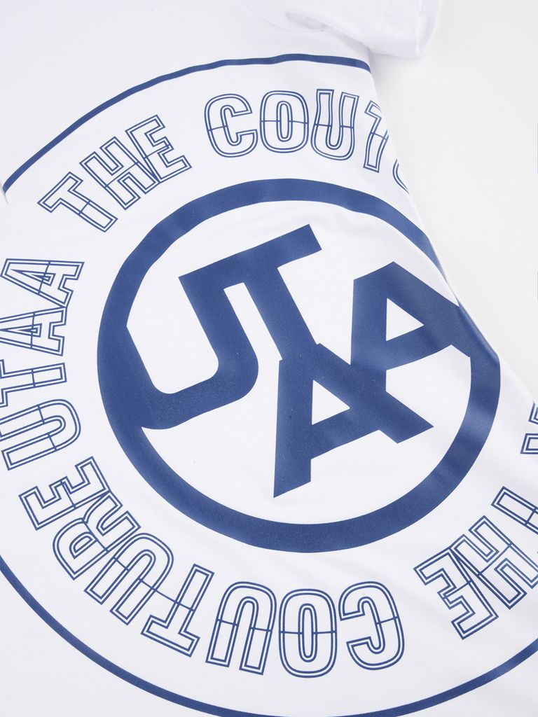 UTAA Symbol Logo T-Shirts : Men's White