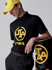 UTAA Logo Emblem PK T-Shirts : Men's Black