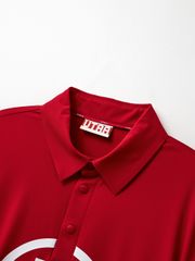 UTAA Logo Emblem PK T-Shirts : Men's D/Red