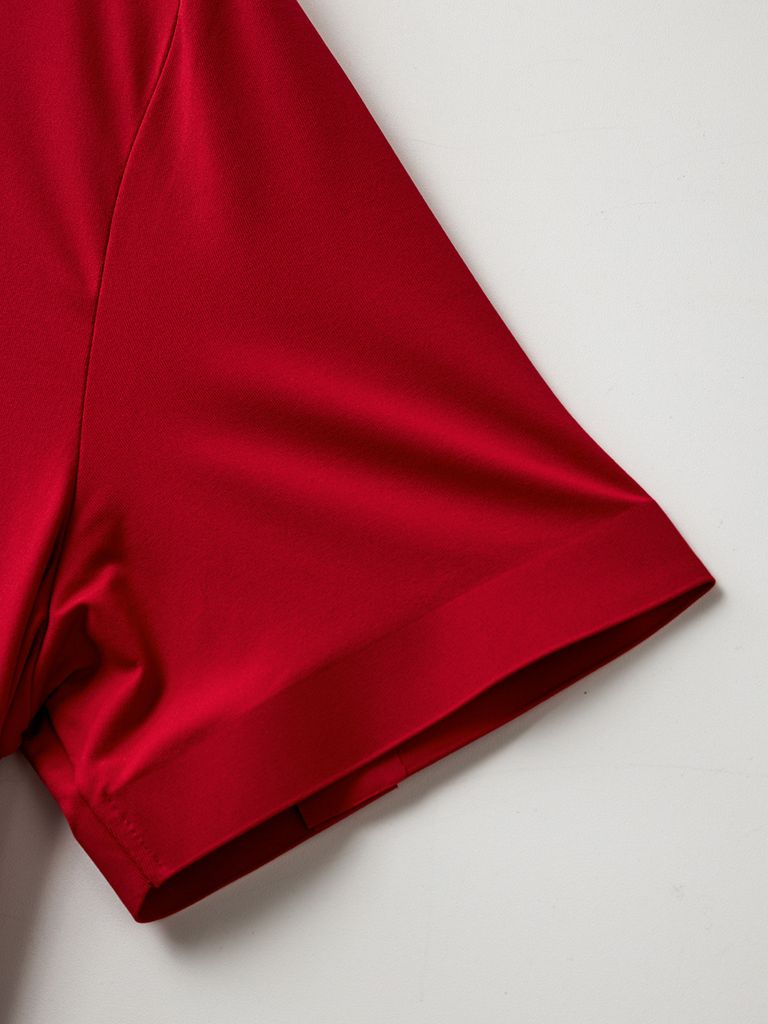 UTAA Logo Emblem PK T-Shirts : Men's D/Red