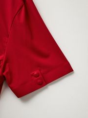 UTAA Logo Emblem PK T-Shirts : Men's D/Red