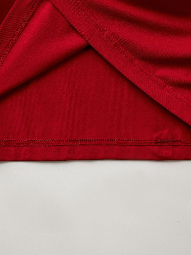 UTAA Logo Emblem PK T-Shirts : Men's D/Red
