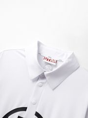 UTAA Logo Emblem PK T-Shirts : Men's White