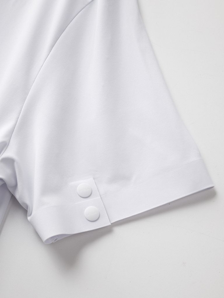 UTAA Logo Emblem PK T-Shirts : Men's White