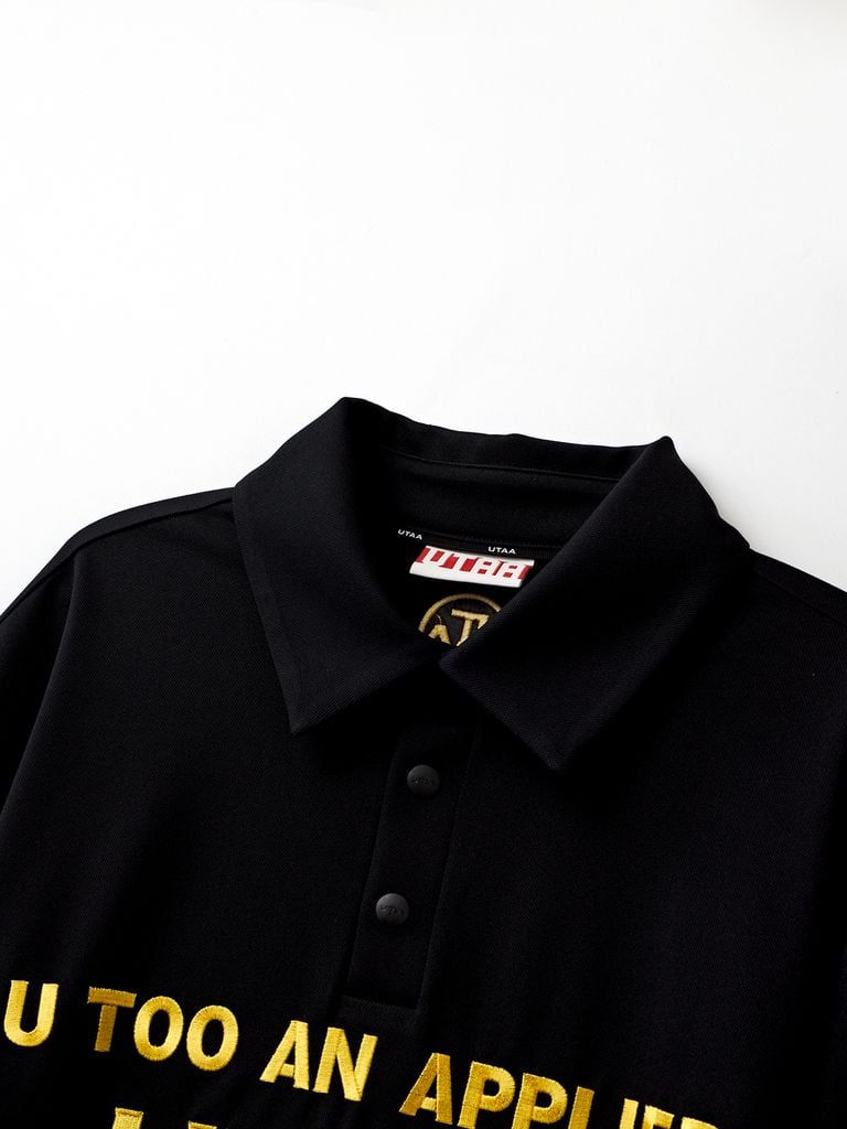 UTAA Swing Fit Logo PK T-Shirts : Men's Black