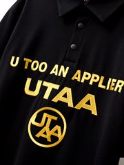 UTAA Swing Fit Logo PK T-Shirts : Men's Black