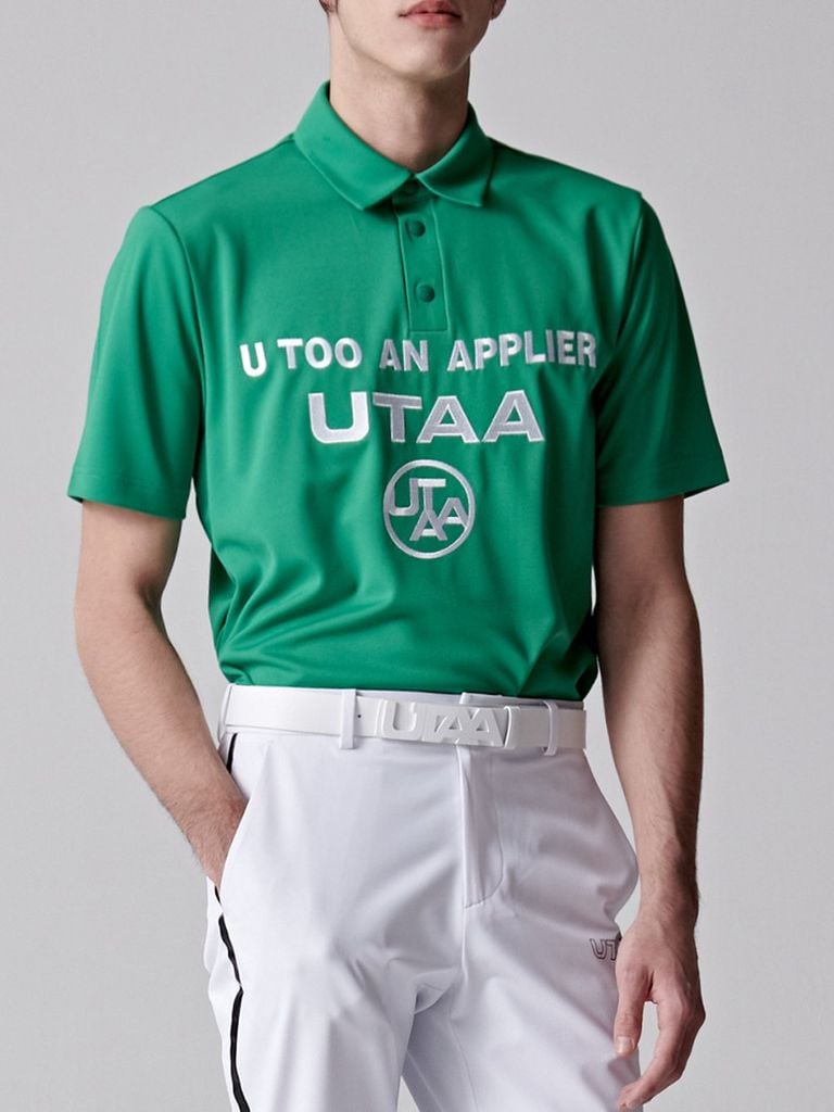 UTAA Swing Fit Logo PK T-Shirts : Men's Green