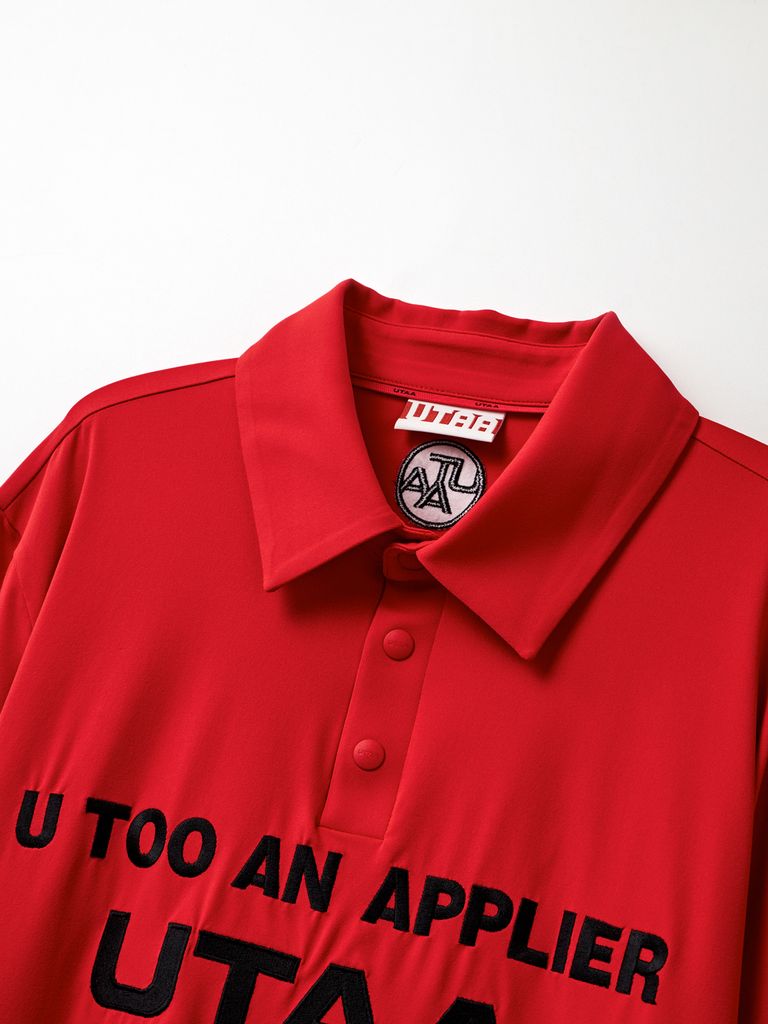 UTAA Swing Fit Logo PK T-Shirts : Men's Red